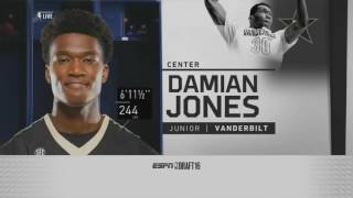 Damian Jones 2016 Nba Draft Full Highlights