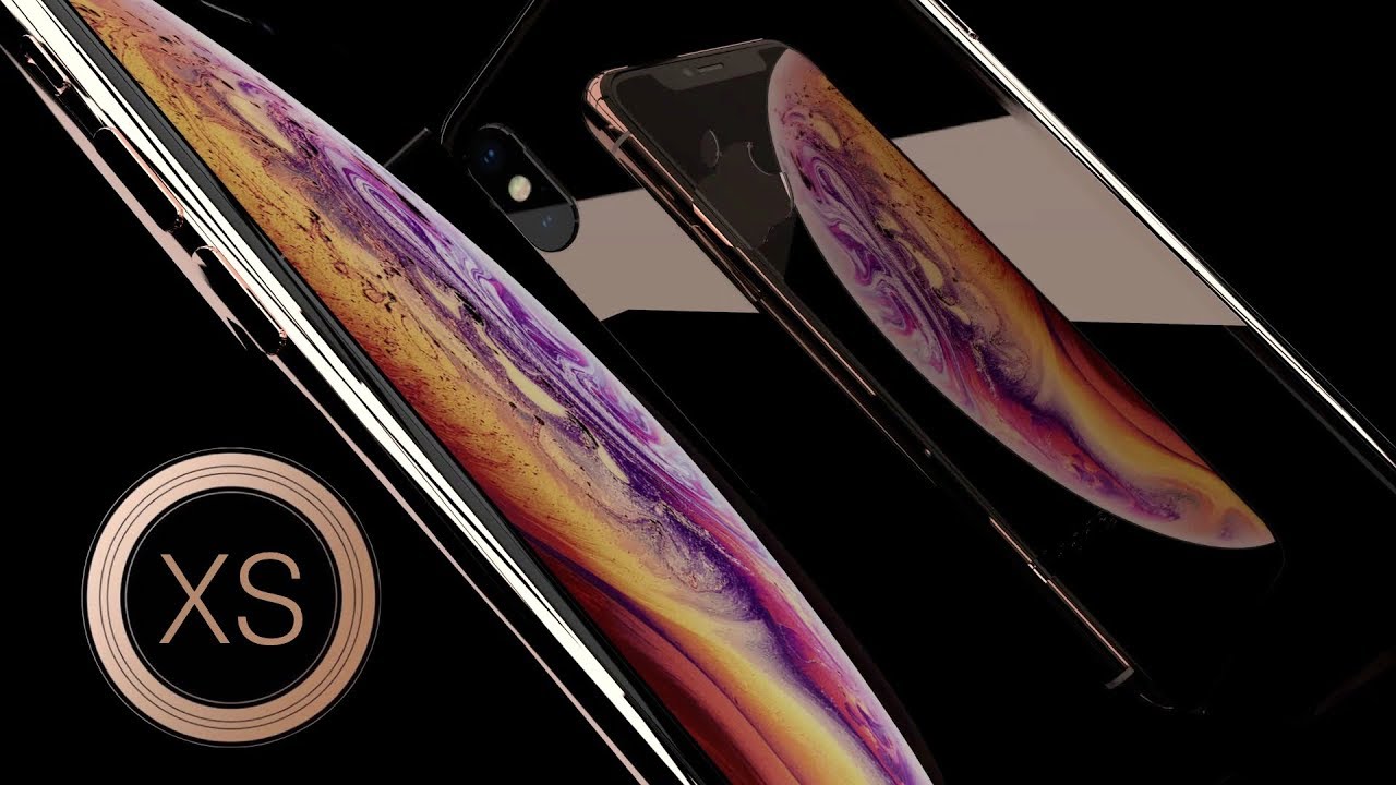 #Видео: Представлен концепт золотого iPhone XS. Фото.