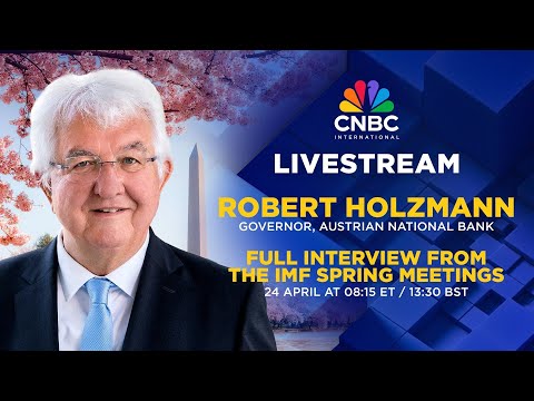 Watch CNBC's interview with Austrian National Bank and ECB Governing Council member Robert Holzmann