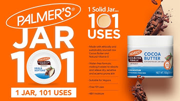 Jar 101: Palmer’s® Cocoa Butter Solid Formula®