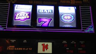 Triple Double Diamond - IGT Slot Machine Bonus Win