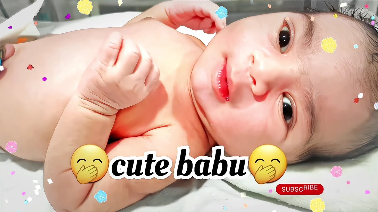 Cute babies and wait for end result weeping baby beautiful 😍 