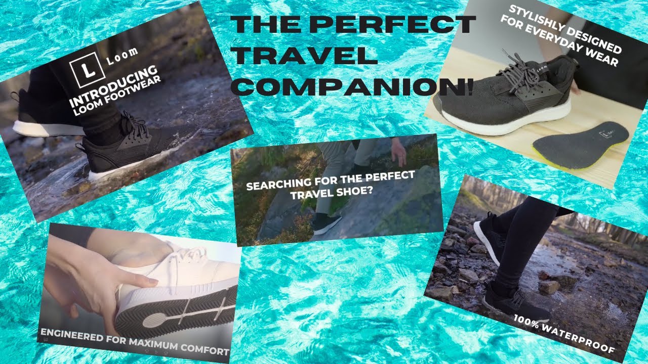THE  WORLD-Loom Footwear: 100% Waterproof Sneakers-FUTURE TECHNOLOGY||