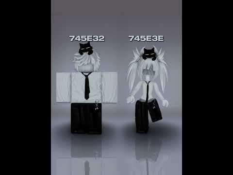 Matching Outfit Ideas 🖤 #roblox #outfits #fy #r15