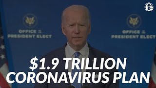 President-elect Biden unveils $1.9T plan to stem COVID-19 and steady economy