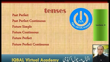 English Language Class-5 Tenses By Umama Akram/ Iqbal Virtual Academy/Javed Iqbal