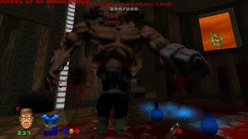 Brutal Doom E4M7 (Full 100%*)