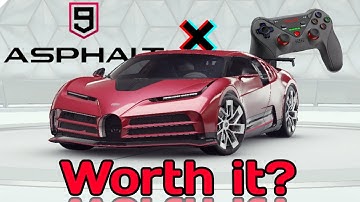 Are controllers good for Asphalt 9?