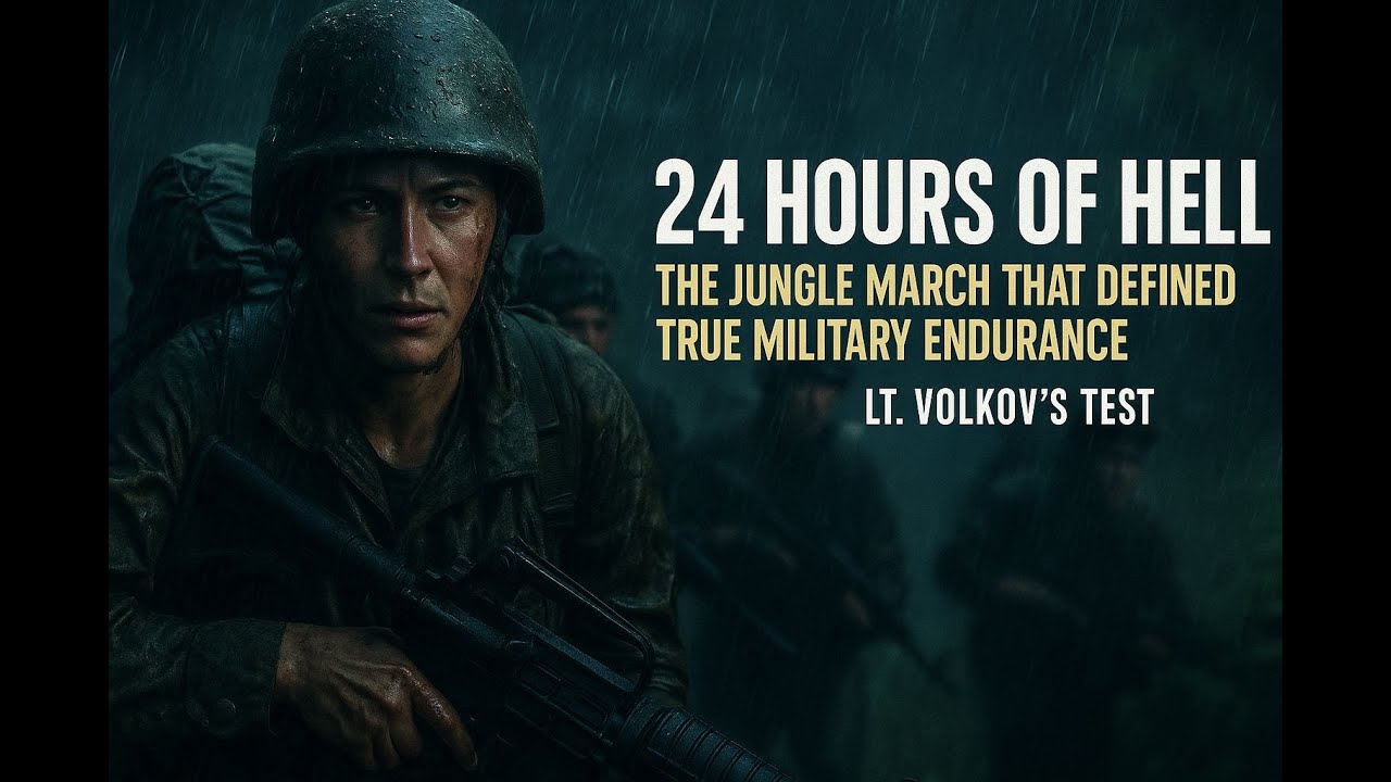 24 Hours of Hell: The Jungle March That Defined True Military Endurance | Lt. Volkov's Test