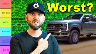 What Are The BEST & WORST Work Trucks