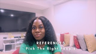 Pick Your Job References Wisely
