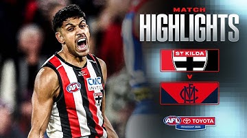 St Kilda v Melbourne Highlights | Round 20, 2025 | AFL