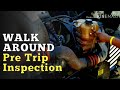 How to do class A CDL pre trip walk around inspection