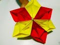 Hiasan dinding dari kertas origami/decoration wall paper/paper craft