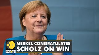 Germany: Angela Merkel congratulates Olaf Scholz on election success |Latest World News |WION News