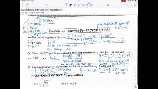 Confidence Intervals and Sample Size for Proportions