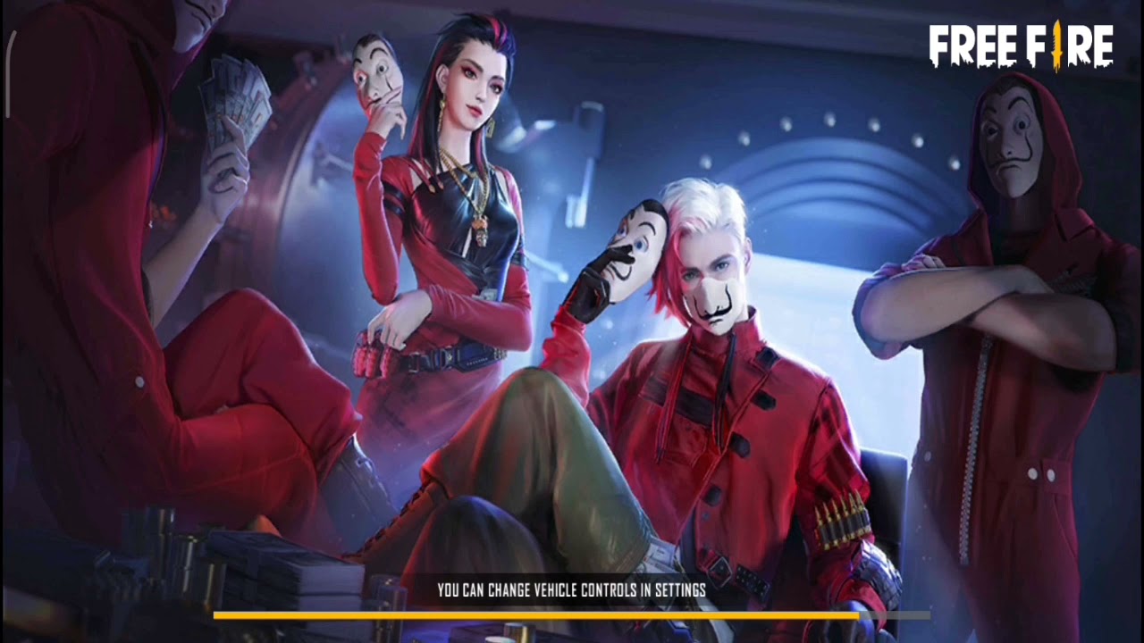 Free Fire OB31 Money Hiest Lobby Theme Song || Bella Ciao || FreeFire OB31 Update New Age Lobby Song