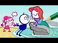 Pencilmiss Gets MAD Watching These Pencilmate Videos! | Animation | Cartoons | Pencilmation