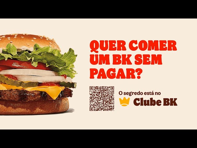 ❤️🍔 Como GANHAR um LANCHE GRÁTIS no Burger King - PASSO a PASSO