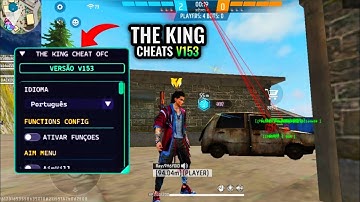 THE KING CHEATS V153 | Free Fire Mod Menu | Mod Menu Free Fire | Free Fire Hack Mod Menu | Gringo xp