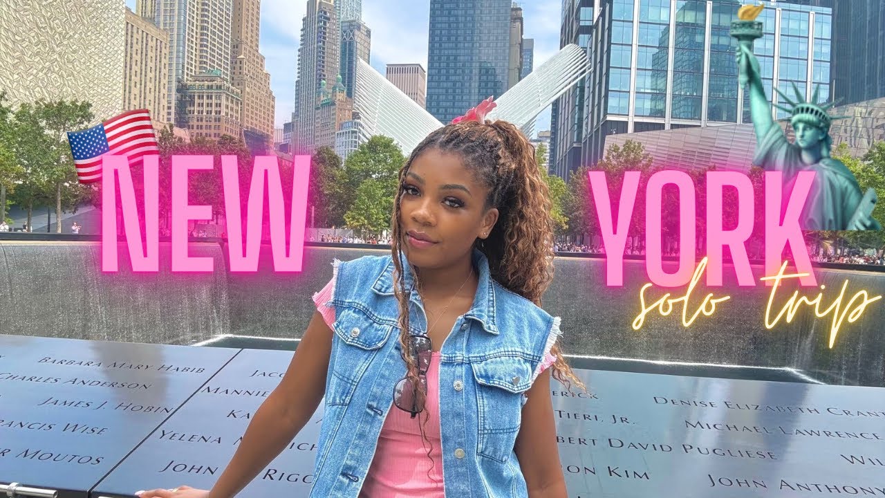 JE SUIS PARTIE SEULE À NEW YORK 🇺🇸 VLOG: DU CANADA 🇨🇦 AU USA 🇺🇸 || CANDLE SISTERS