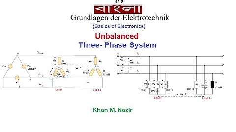 (Bangla)ENA  || Ch 12.8 || Unbalanced Parallel Load || Assignment Question (Germany)