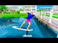 NEW Sharer Fam Beach House Toy!! (Super Rare Flying Surfboard)