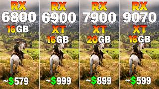 RX 6800 vs RX 6900 XT vs RX 7900 XT vs RX 9070 XT - 8 Game Test | Worth Upgrading?