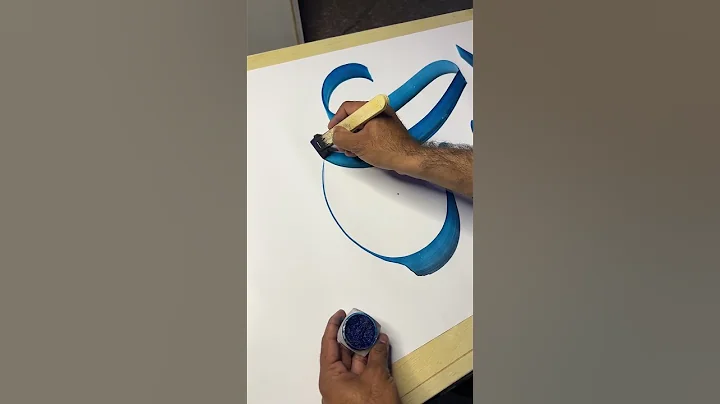"Relaxing" Modern Arabic Calligraphy| Paintastic Valley - DayDayNews