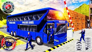 Police Bus Driving Simulator - 3D Bus Prisoner Transporter Driver - Best Android GamePlay screenshot 5