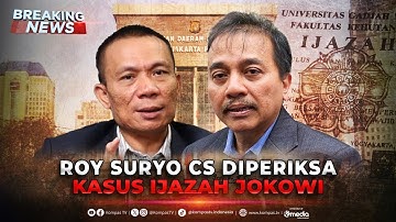 BREAKING NEWS:  Pemeriksaan Perdana Roy Suryo CS Sebagai Tersangka Kasus Ijazah Jokowi
