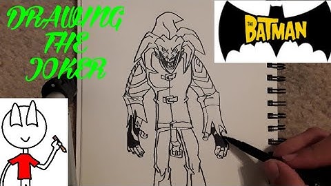 Drawing: The Joker (The Batman 2004) [Timelapse]