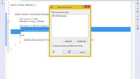 Java Lesson on If else and case statement - Lesson 7