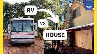 RV vs HOUSE - Which One Is Better?  | Review After 1 Month in House by Perpetual Moves 447 views 1 year ago 12 minutes, 9 seconds