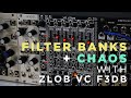 What is a fixed filter bank  chaos  control with zlob vc f3db