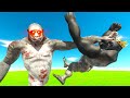 GORO Fights the Real KING KONG - Animal Revolt Battle Simulator