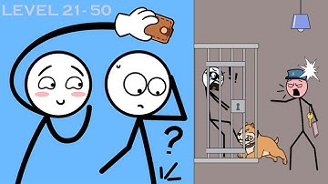 Thief Puzzle Gameplay Walkthrough  - Level 21-50 (iOS, Android) - TINAMO Chanel