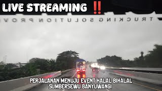 Perjalanan Menuju Event Halal Bihalal Sumbersewu Banyuwangi