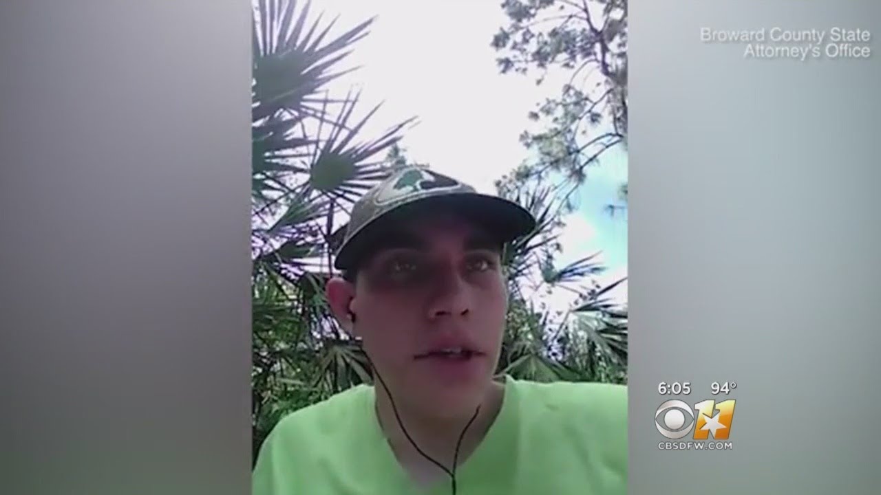 Florida school shooting suspect foretold intention in videos