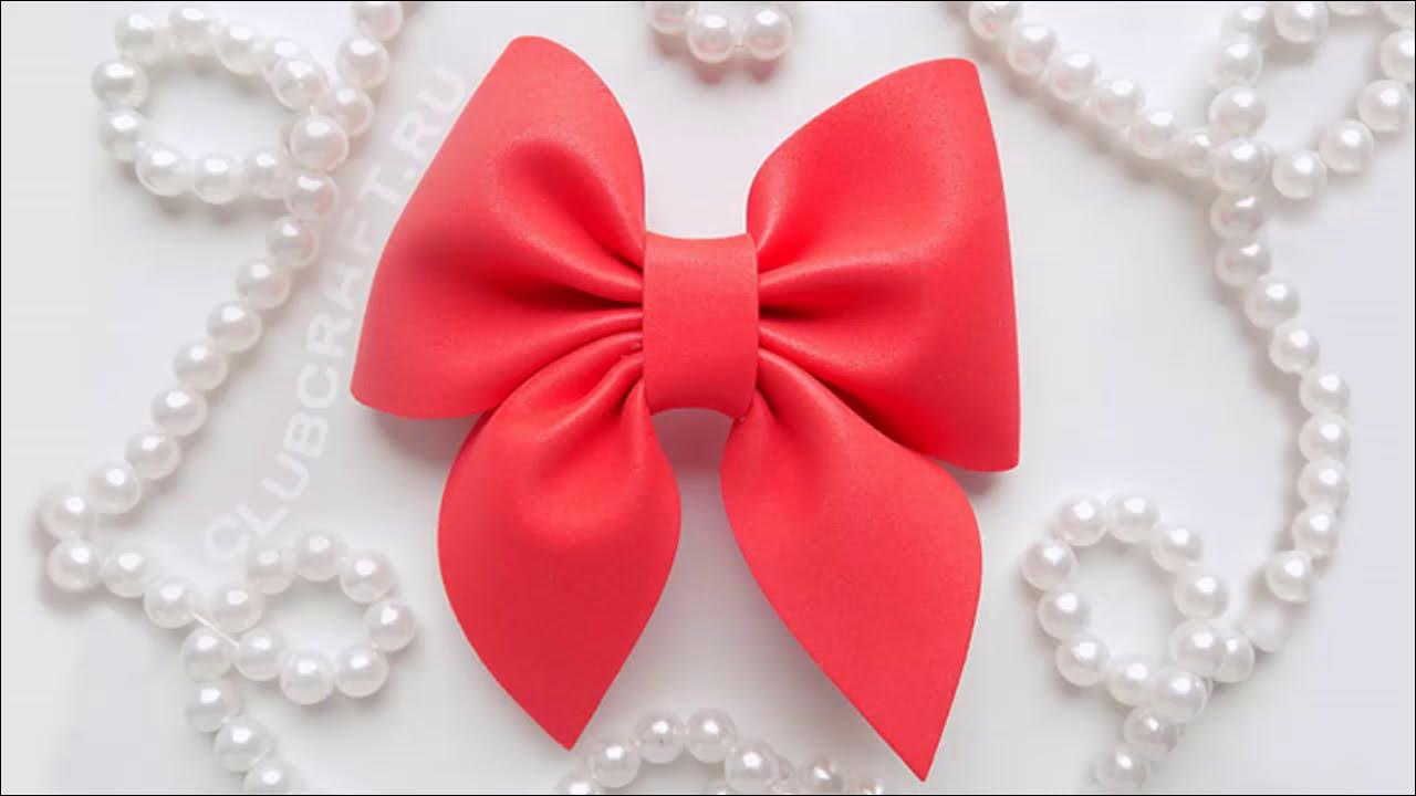 как сделать большой бант из фоамирана. бантики из фоамирана своими руками. объемный бант. как сделать большой бант из фоамирана. как сделать большой бант из фоамирана.