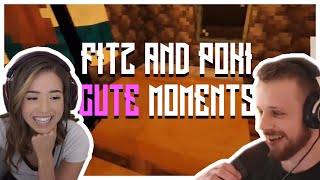 Cute Fitz And Pokimane Moments In Vanilla Minecraft