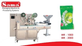 Flow Wrap High Speed Candy/Confectionery Packing Machine (MR - 1000) | Sama Engineering