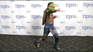 Teenage Mutant Ninja Turtles Movie Deluxe Michelangelo Child Costume from Rubie's Costume Co.