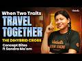 When Two Traits Travel Together : The Dihybrid Cross | Concept Bites ft Sandra Ma'am