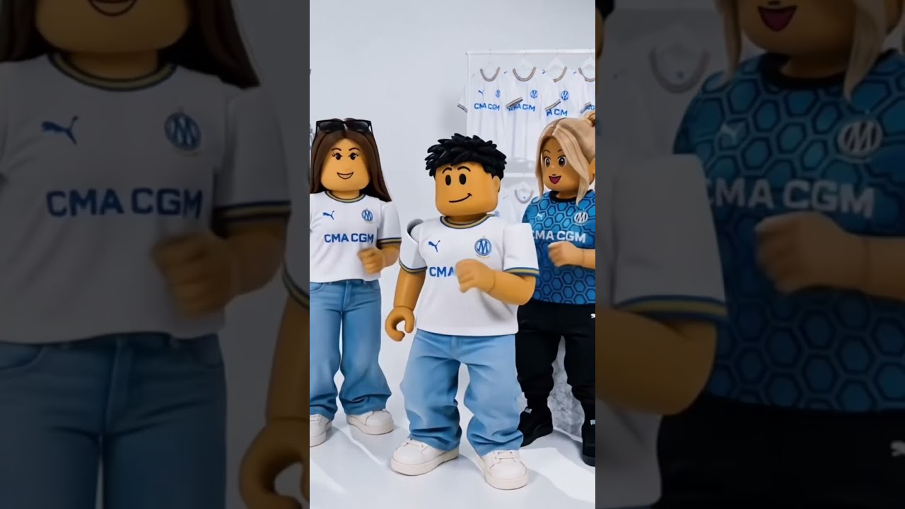 Available in OM Game 🎮💙 #om #football #ligue1 #marseille #roblox #game