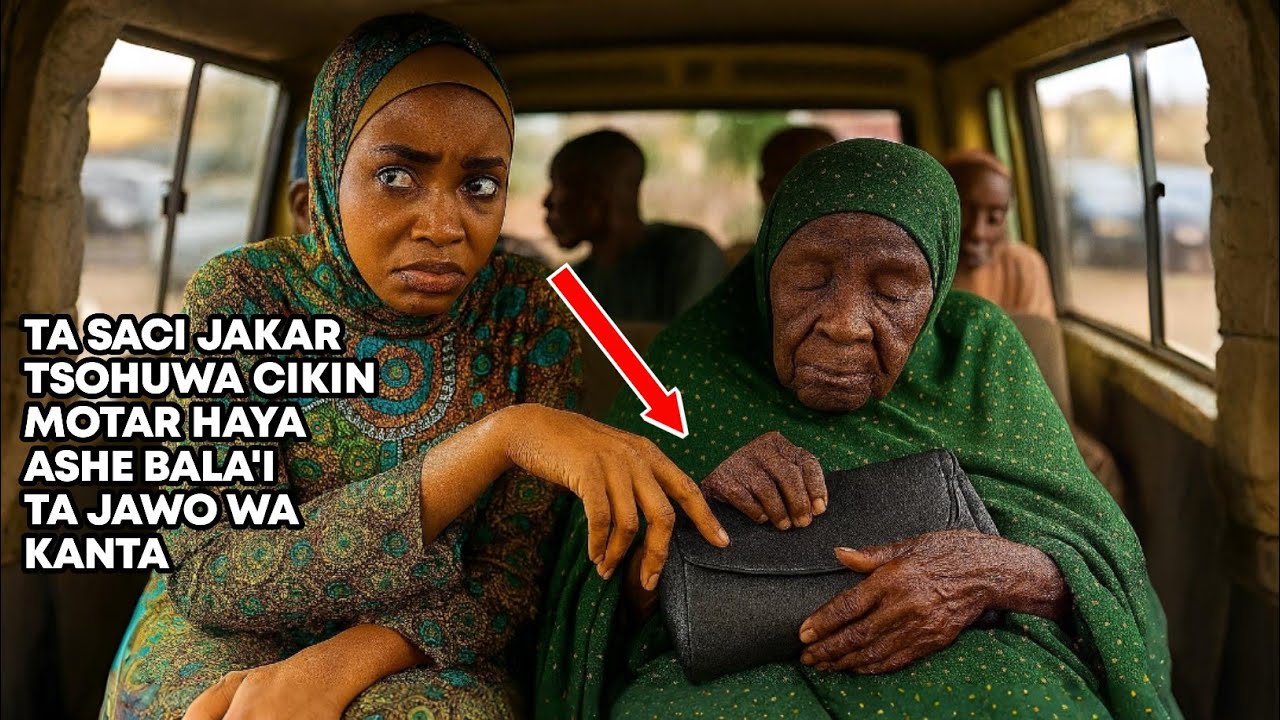 TA SACI JAKAR TSOHUWA CIKIN MOTAR HAYA ASHE BALA'I TA JAWO WA KANTA/AFRICAN FOLKTALES/HAUSA STORIES 