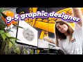 Day in the life of a graphic designer  working in an agency 