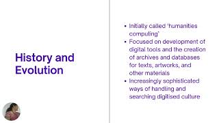 Digital Humanities: An Introduction