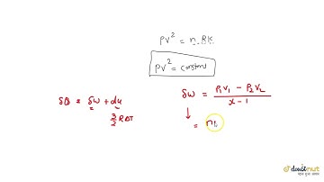 In a process, temperature and volume of one mole of an ideal monoatomic gas).