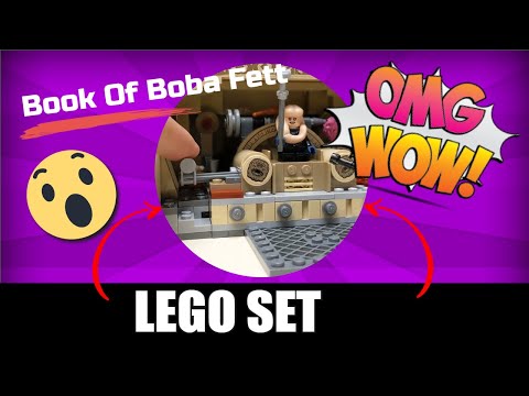 Book Of Boba Fett LEGO - Boba Fett's Throne Room. Throne Ejector Seat